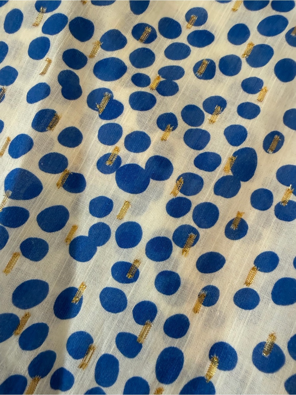 Amanda Uprichard Blue Polka Dot Skort - Picture 2 of 4